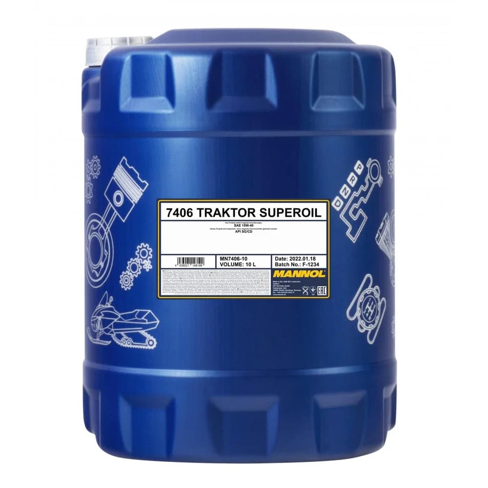 Mannol 7406 Traktor Superoil 15W-40 10 l
