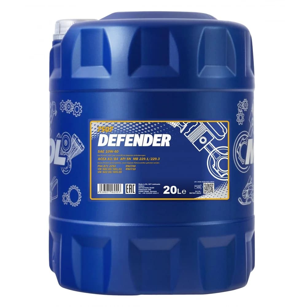 Mannol 7507 Defender 10W-40 20 l