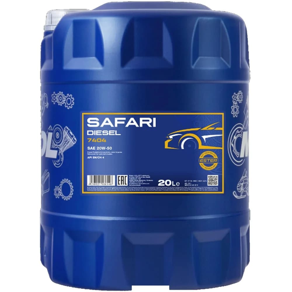 Mannol 7404 Safari 20W-50 20 l