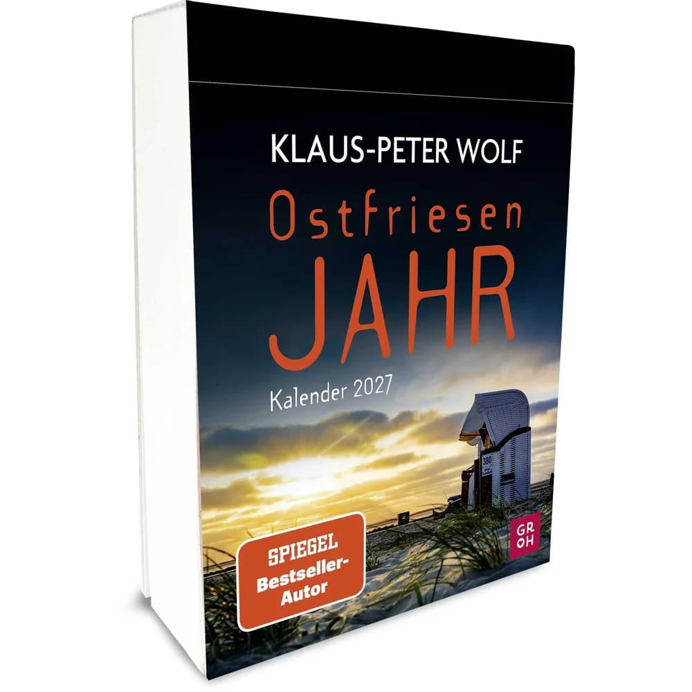 groh Verlag Tischkalender Tagesabreißkalender 2027: Ostfriesenjahr