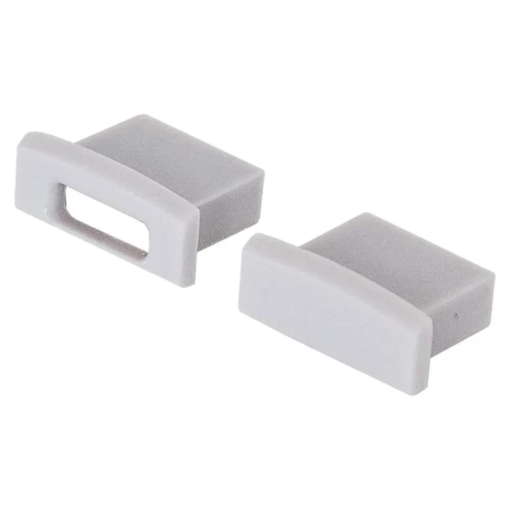 EVN Lichttechnik Kunststoff-Endkappen Flat1PAK-Set