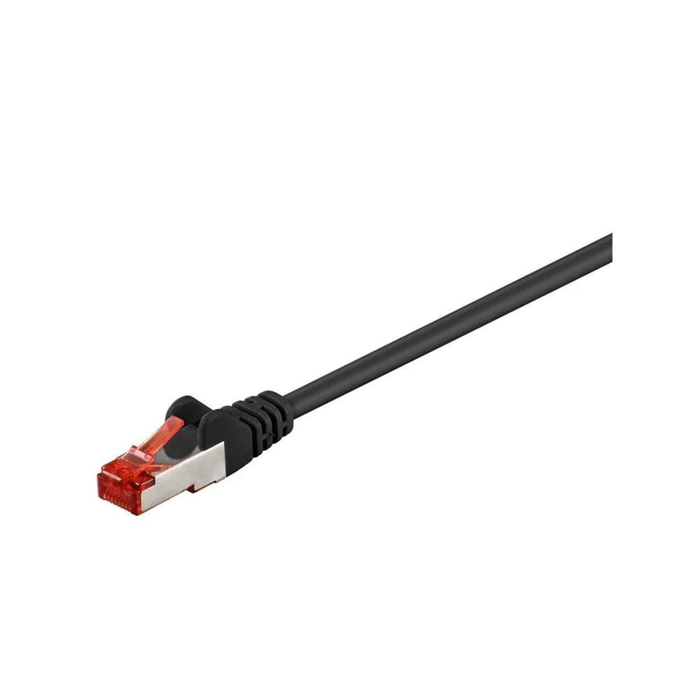goobay Netzwerkkabel 68698 Cat 6 3m schwarz