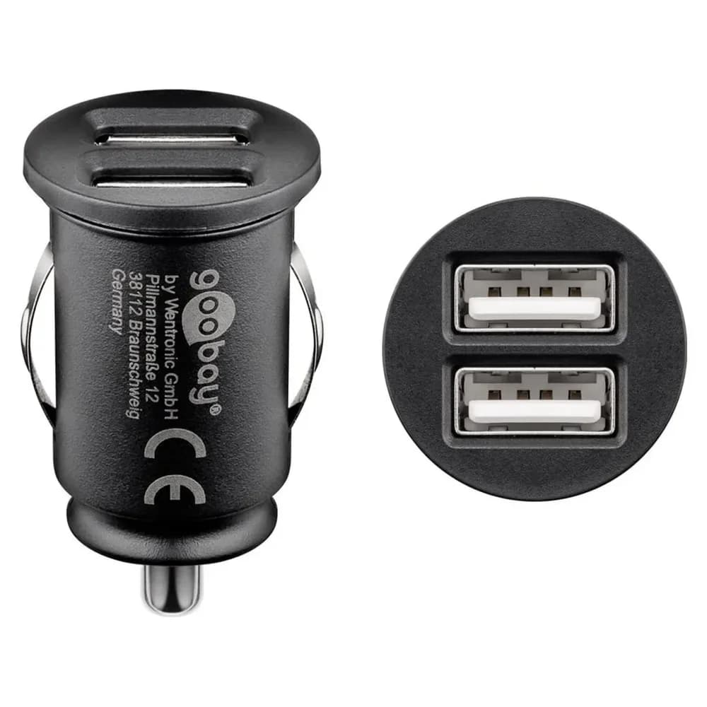 Goobay Dual USB-KFZ-Ladegerät 71897