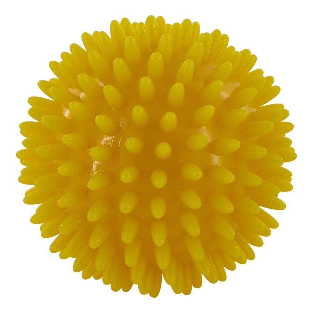 Igelball 8 cm gelb