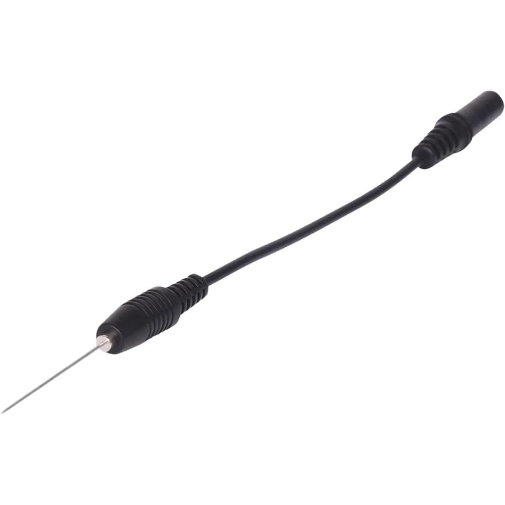 KS Tools 4,0 mm Eingangsbuchse auf nadelförmige Prüfspitze, schwarz