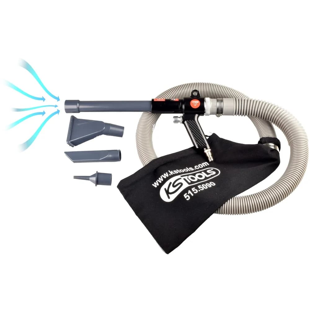 KS Tools Druckluft-Saug-Blaspistole 145mm