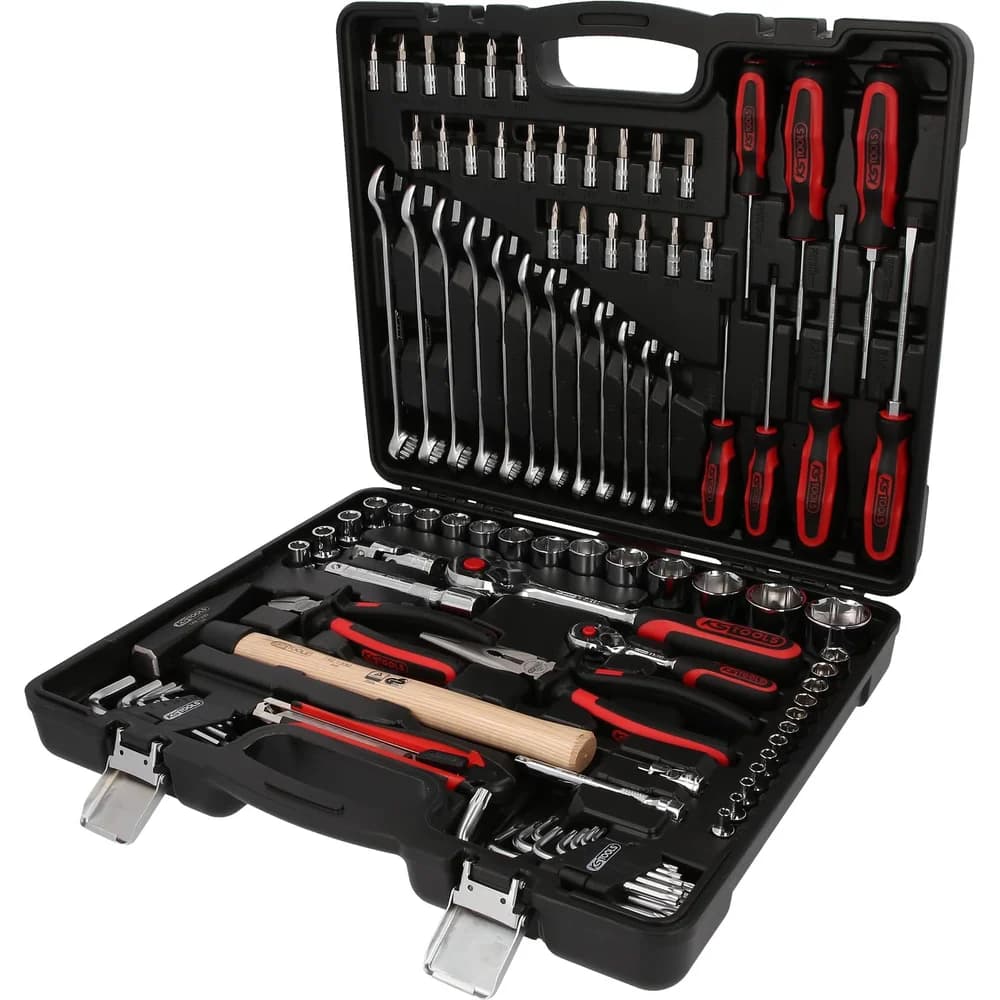 KS Tools 1/4 +1/2 CHROMEplus Universal-Werkzeug-Satz, 97-tlg