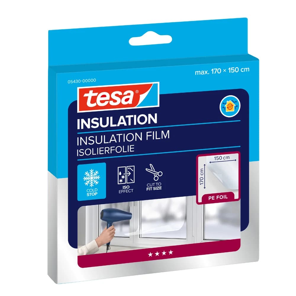 tesa Fensterisolierfolie »tesamoll« 1.5 x 4 m