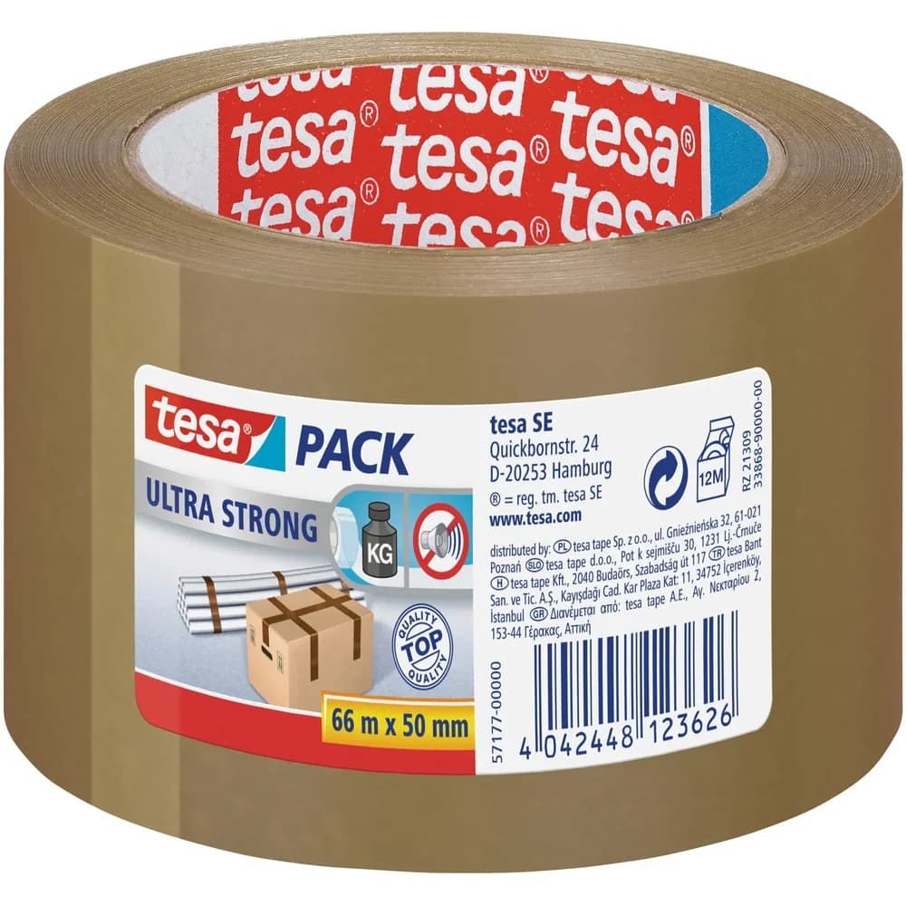 tesa Packband »4124« 50 mm breit braun
