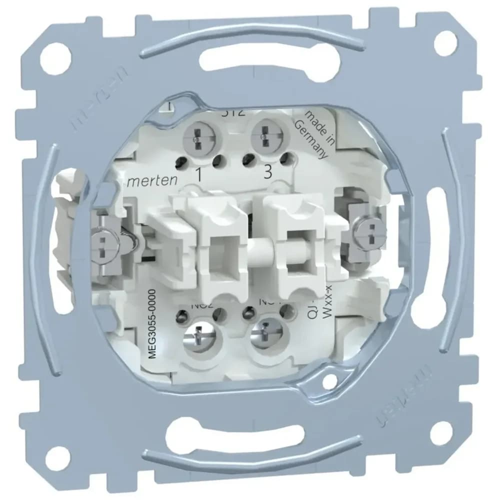 Merten Doppeltaster-Einsatz 2S MEG3055-0000