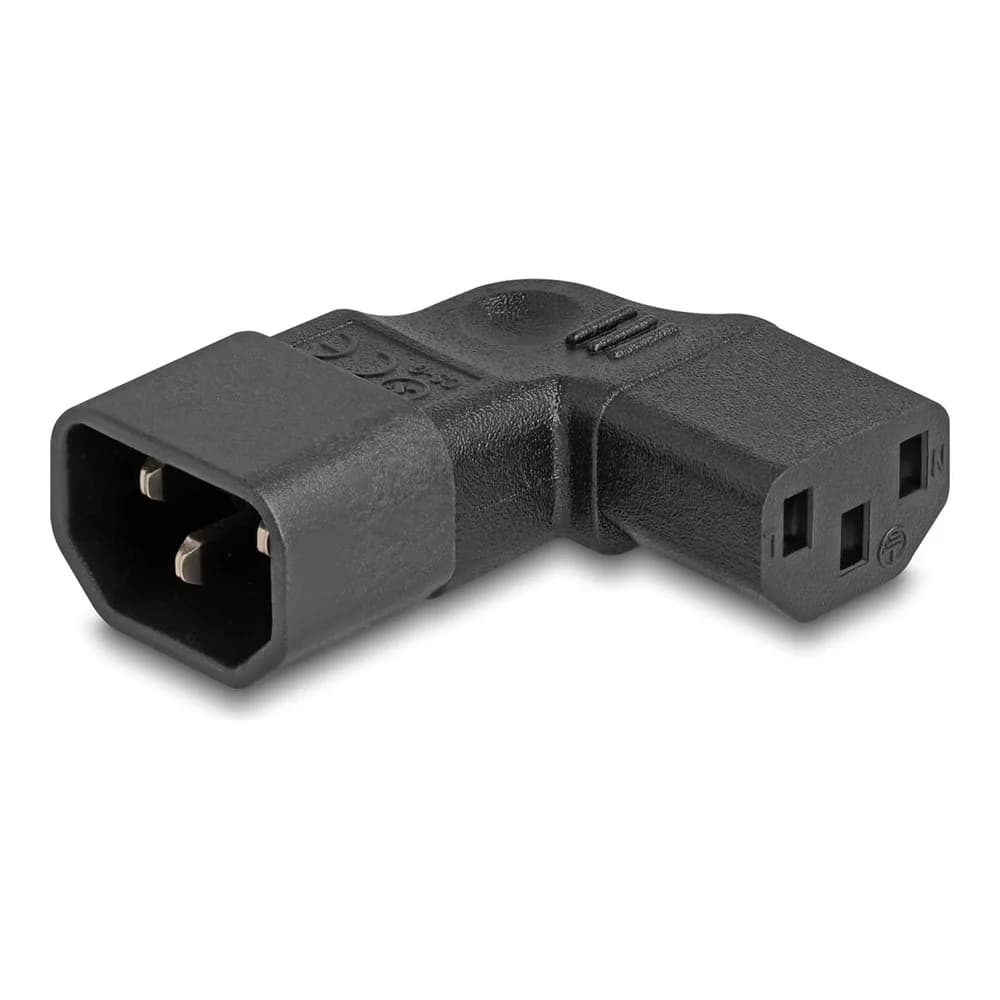 Delock Netzadapter IEC 60320 - C14 auf C13, Stecker / Buchse, 10 A Stromadapter