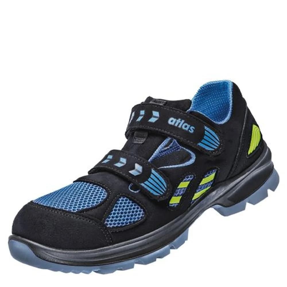 ATLAS Sandale FLASH 4605 XP ESD - Schwarz/Blau/Gelb - 45