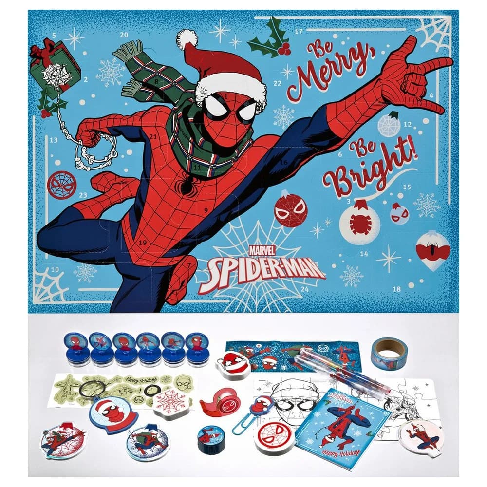UNDERCOVER Spielzeug-Adventskalender Spider Man 2026 bunt