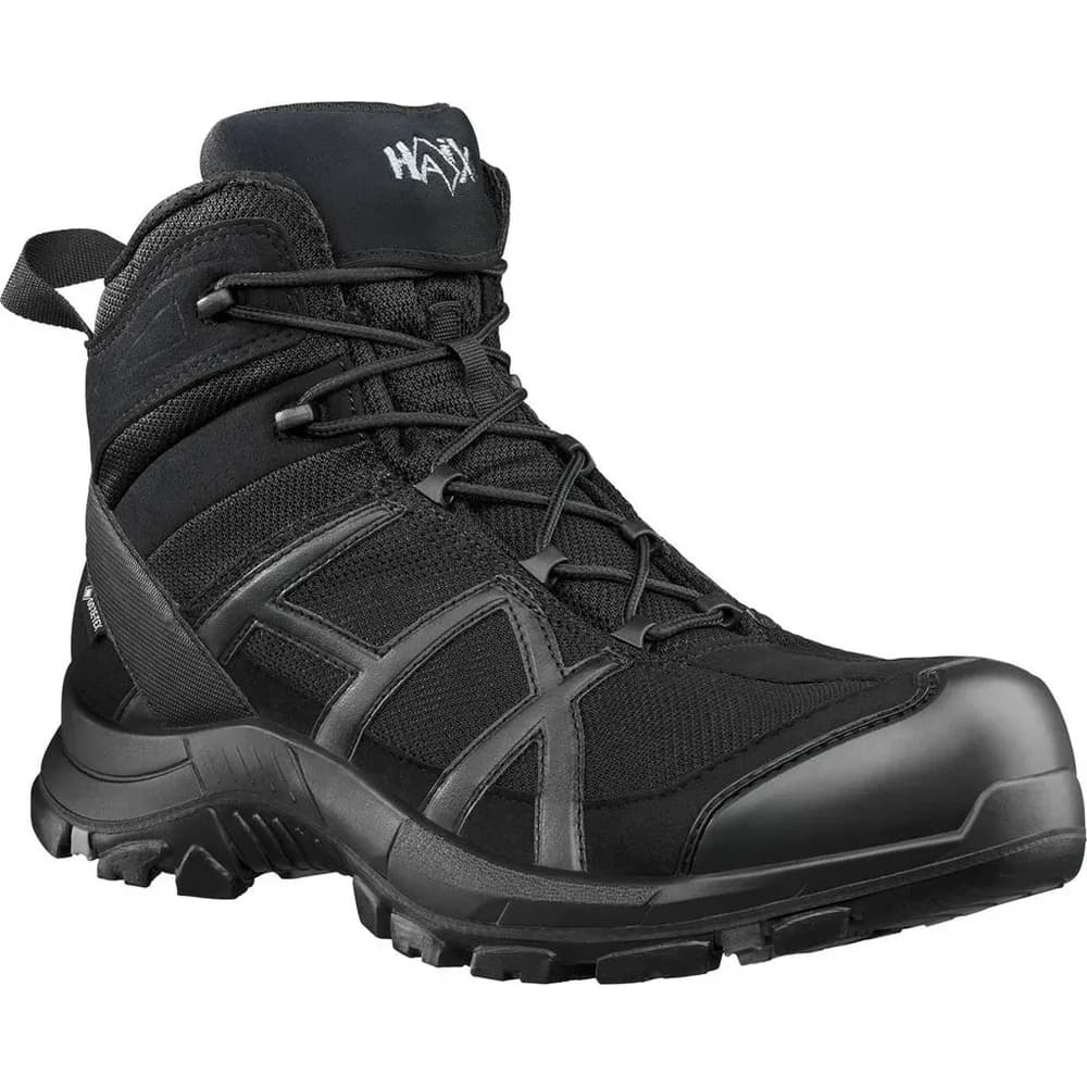 Sicherheitshochschuhe S3 "SAFETY 40 MID" BLACK EAGLE - UK 4 (EU 37) - schwarz