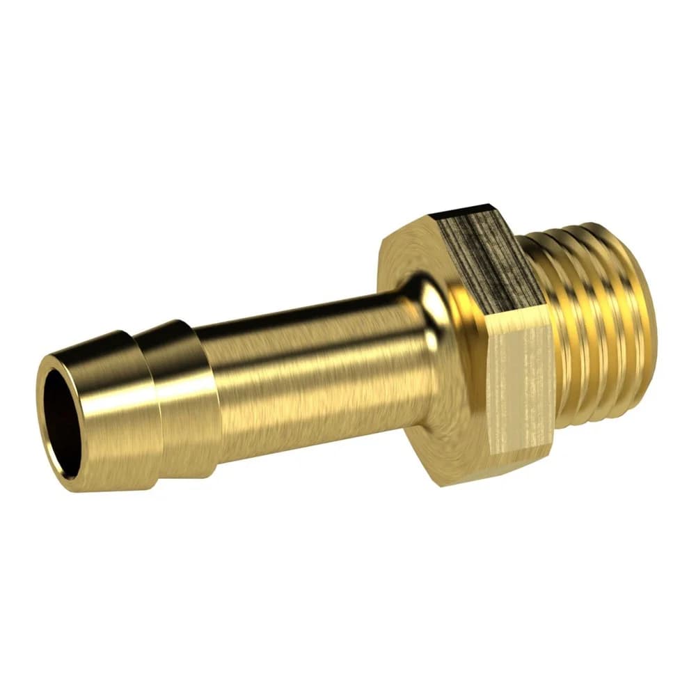 Einschraubschlauchtülle Messing, AG G1/4", LW 6 SW 17mm RIEGLER