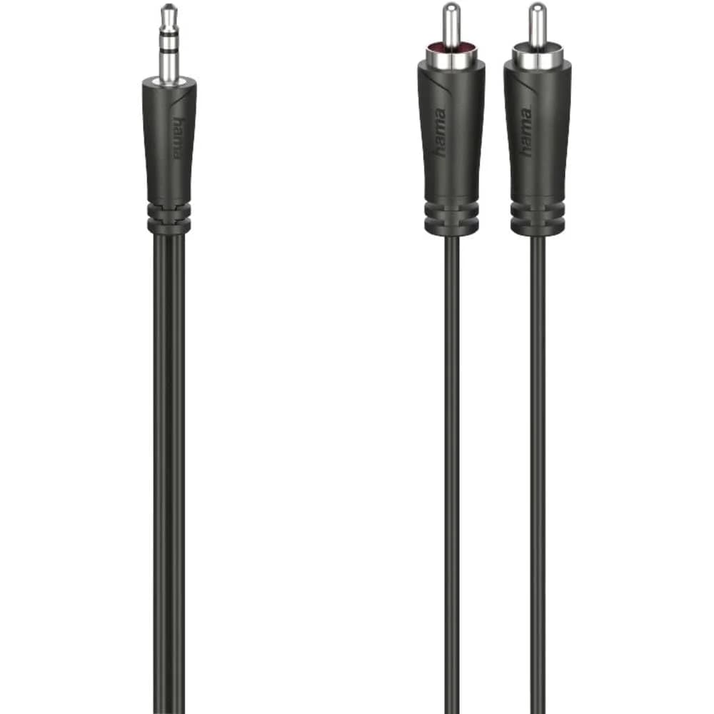 Hama 205110 Aud.Kabel 3.5-2CIN 1.5m