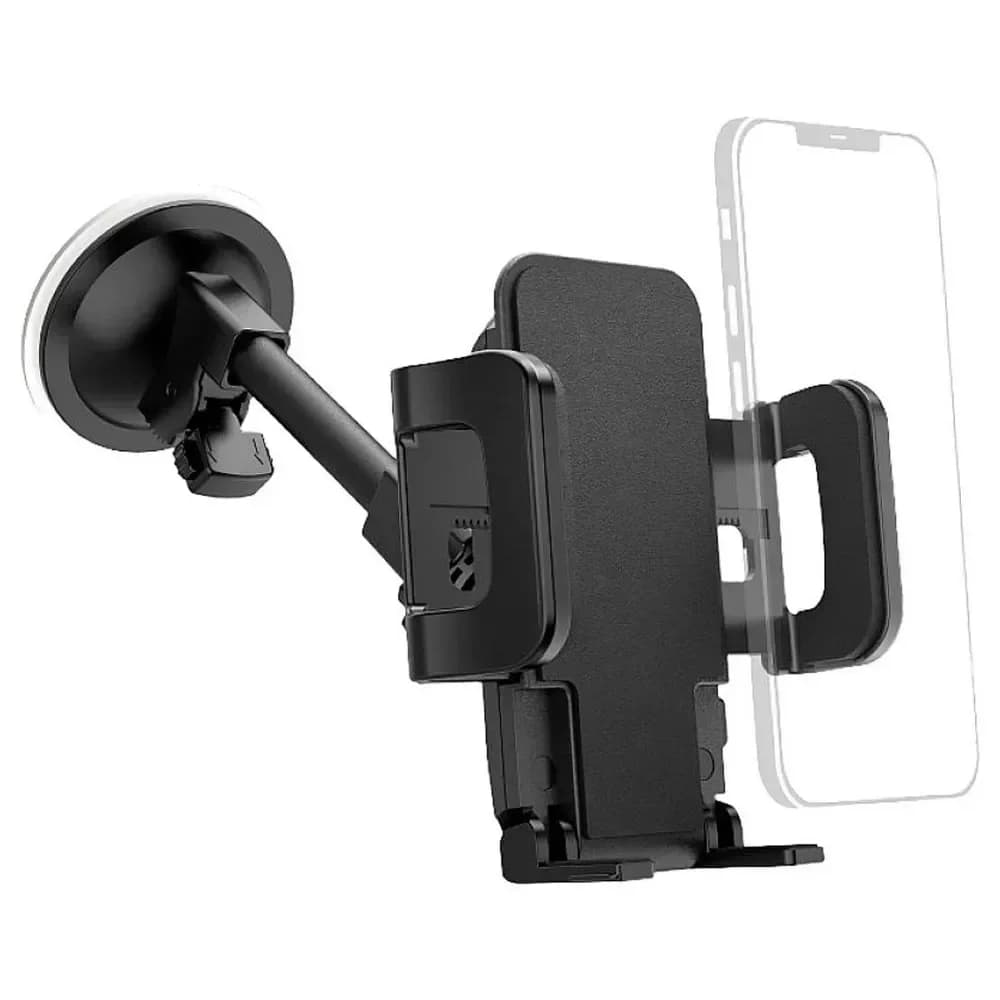 HAMA Auto-Handyhalterung Compact mit Saugnapf 360 Grad drehbar universal schwarz