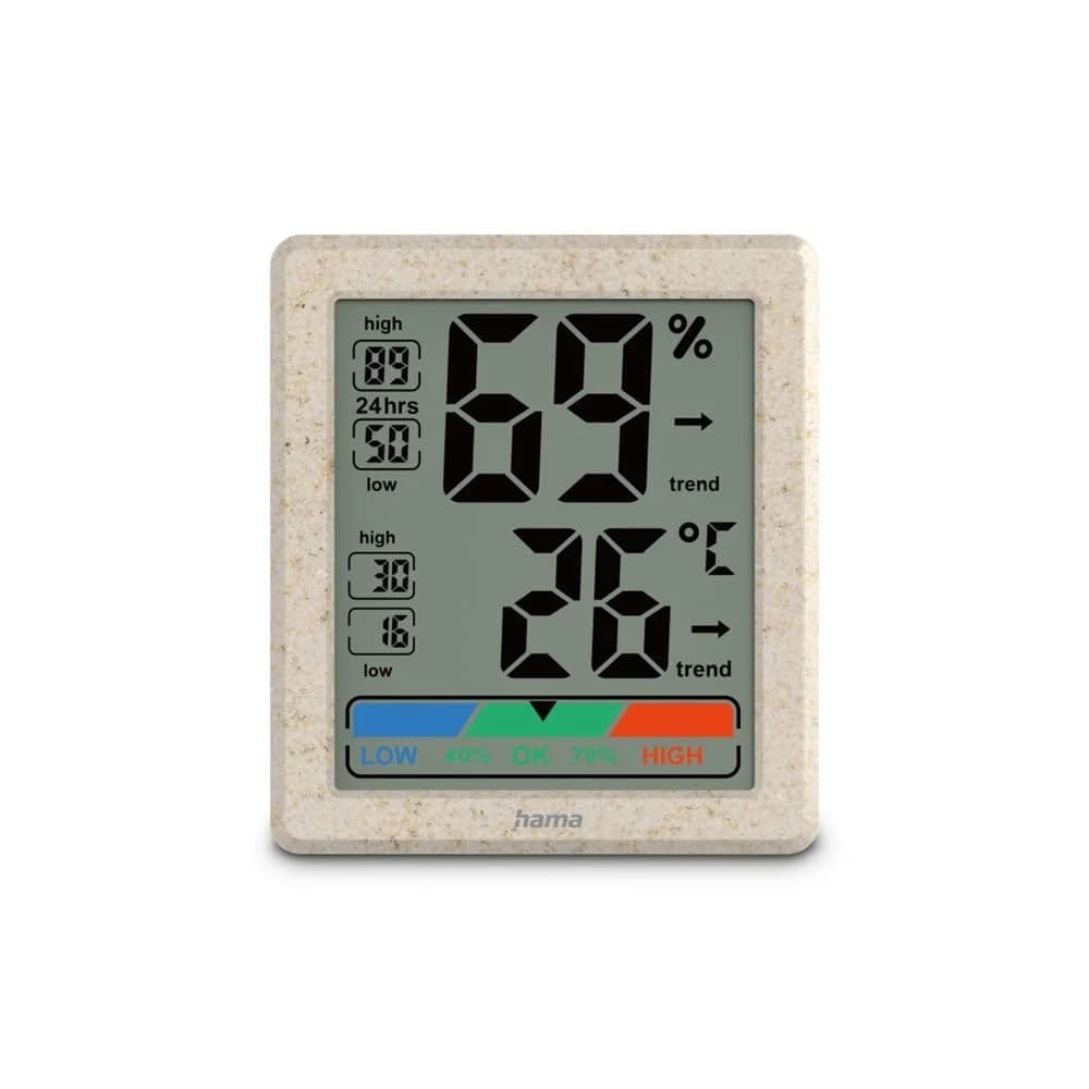 Hama Thermometer und Hygrometer Ponza, digital für innen 222227