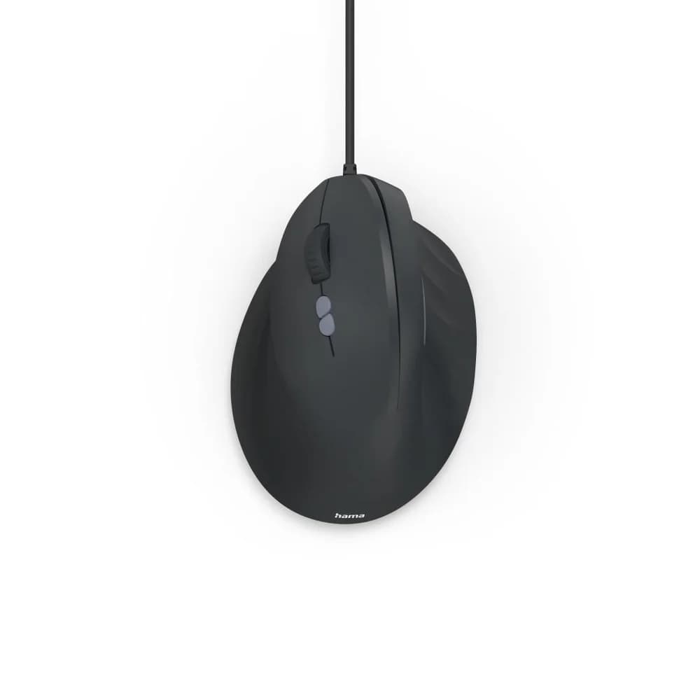 Hama ECM-500L, 7 Tasten, kabelgebunden Maus schwarz