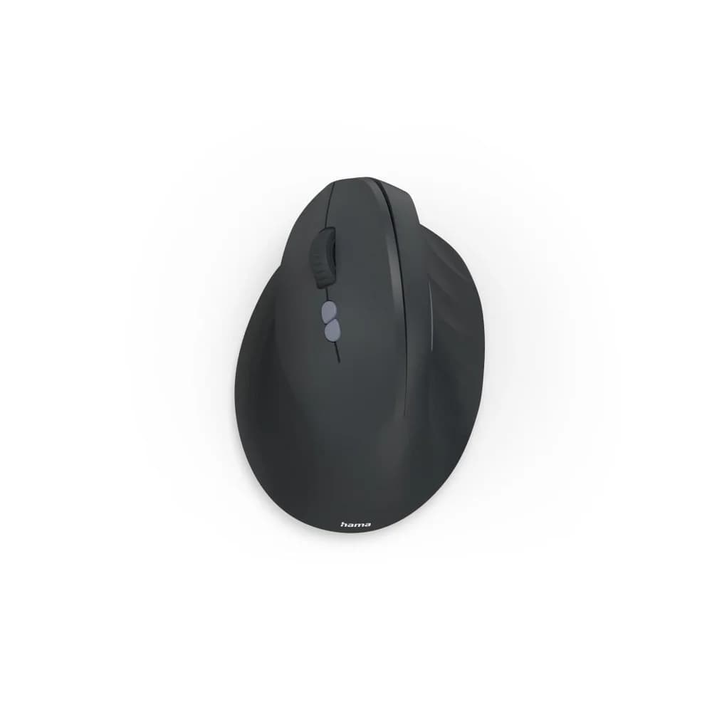Hama Ergonomische Maus EWM-500L schwarz, 8.6x7.1x11.5 cm