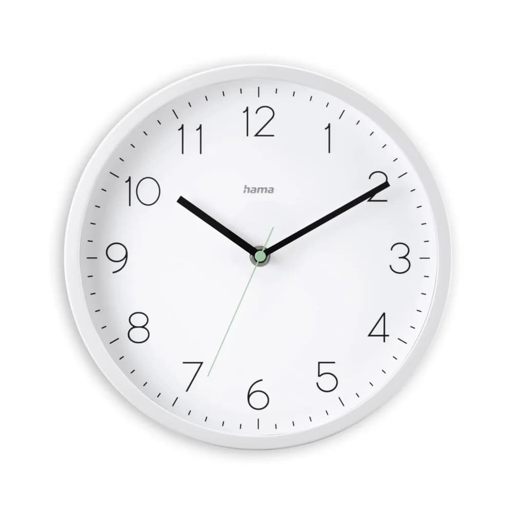 Hama Wanduhr Funkgesteuerte Uhr Rund 00222241