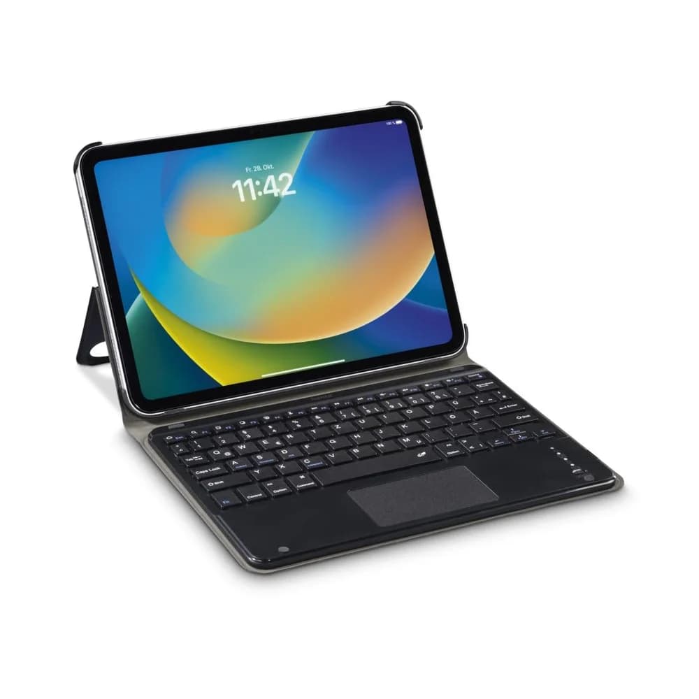 HAMA Premium Hülle mit Tastatur, Bookcover, Apple, iPad Air 11" (2025), Schwarz