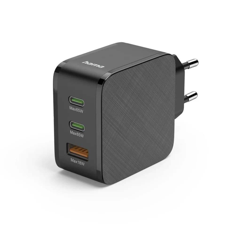 Hama 201961 USB-A/C Schnellladegerät 65W Akku