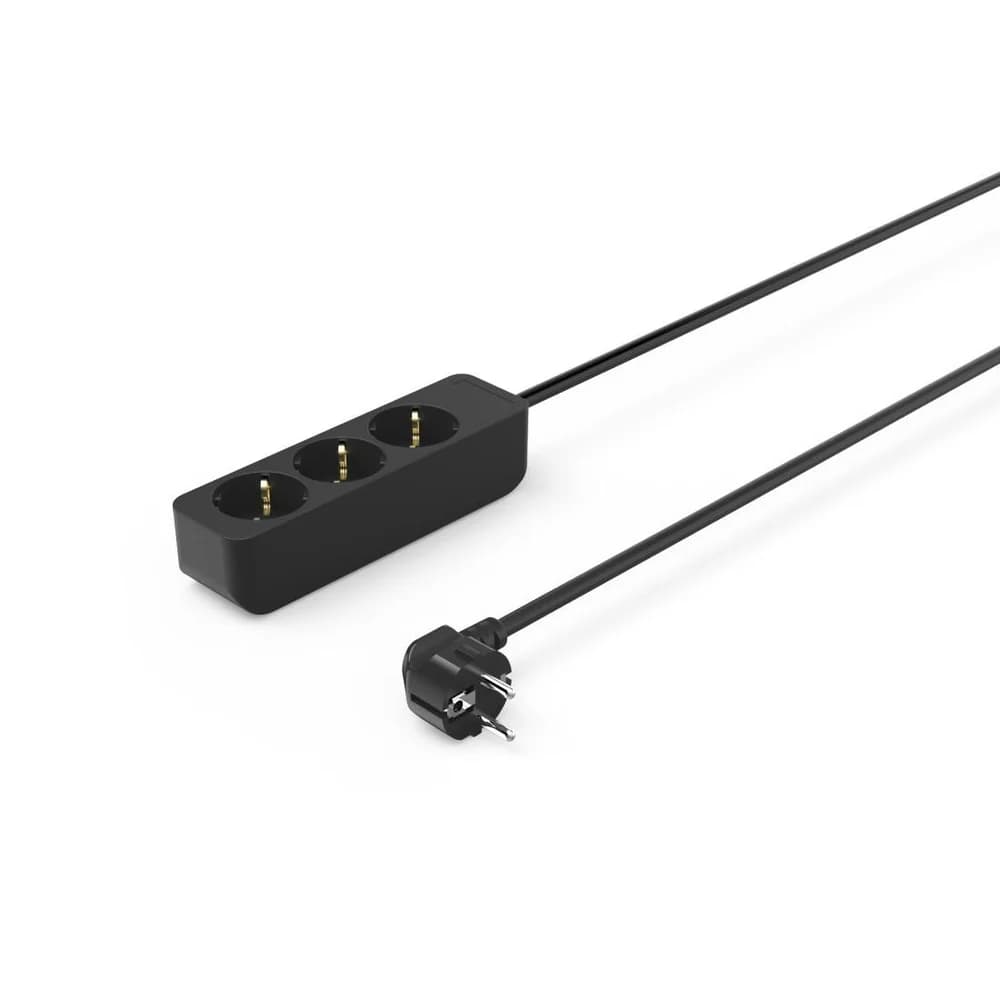 HAMA Steckdosenleiste, 3-fach, 1.4m, schwarz