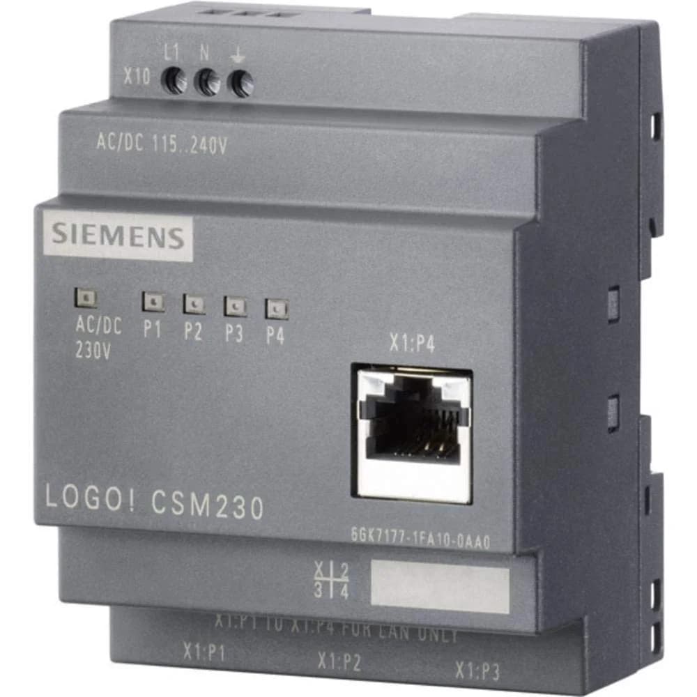 LOGO8 CSM 12/24 - LOGO!8 Compact-Switch-Modul, 4x 100 Mbit/s