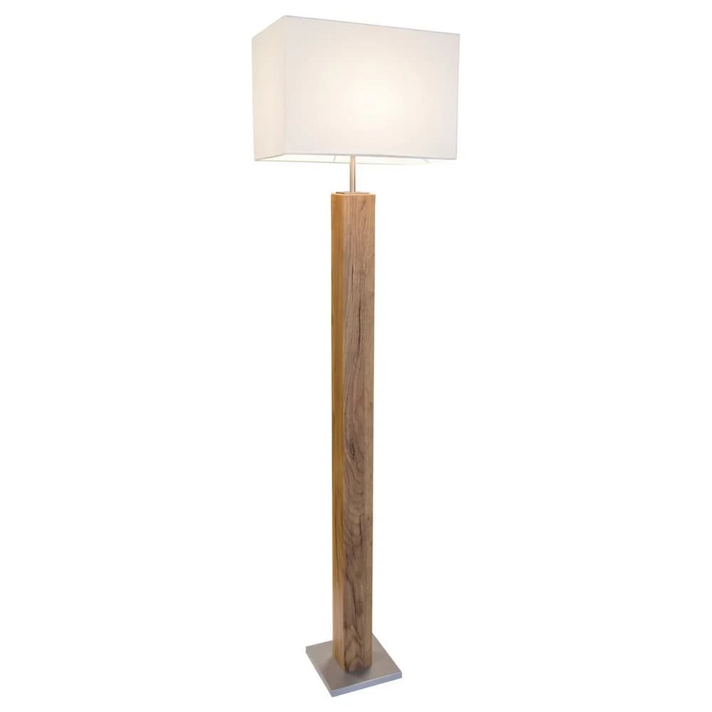Globo Lighting Stehleuchte , holzfarben , Maße (cm): B: 40 H: 150