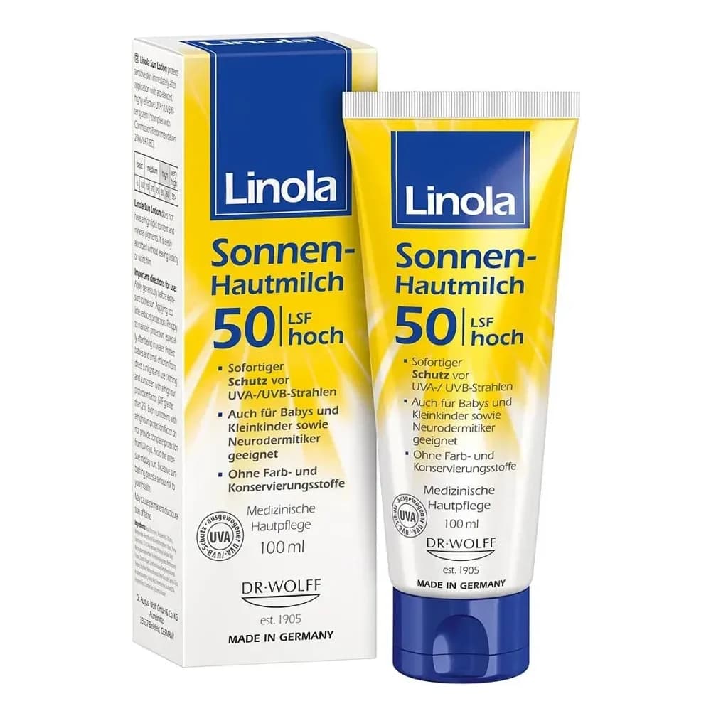 Linola Sonnen-Hautmilch LSF50