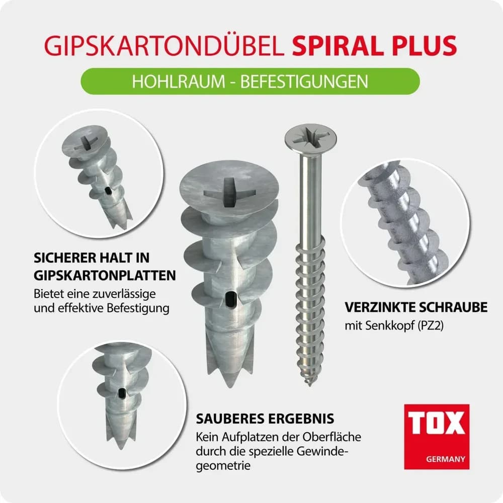Tox Schraube