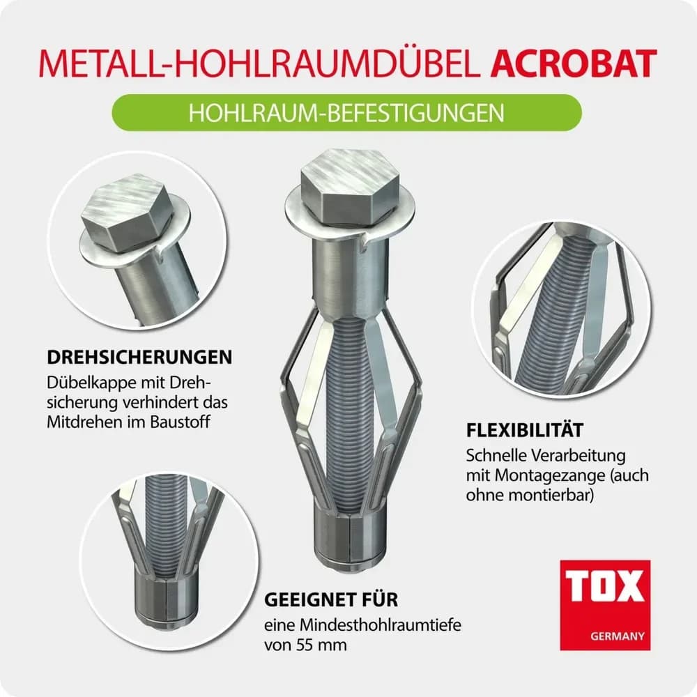 Tox Schraube