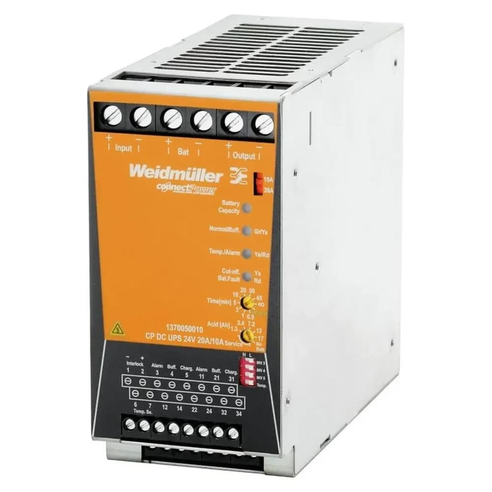 Weidmüller CP DC UPS 24V 20A/10A, USV