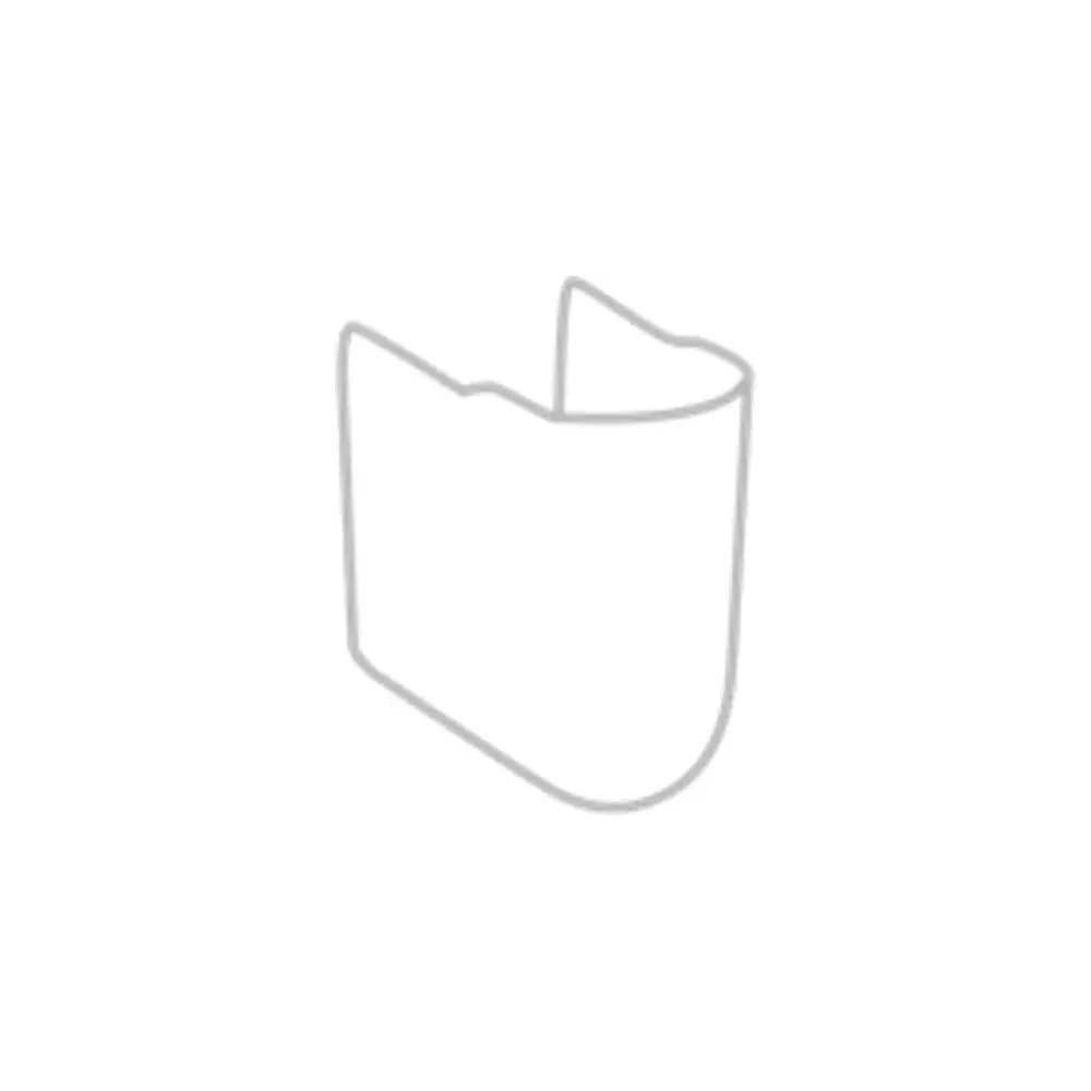 Villeroy & Boch O.NOVO Halbsäule, weiß