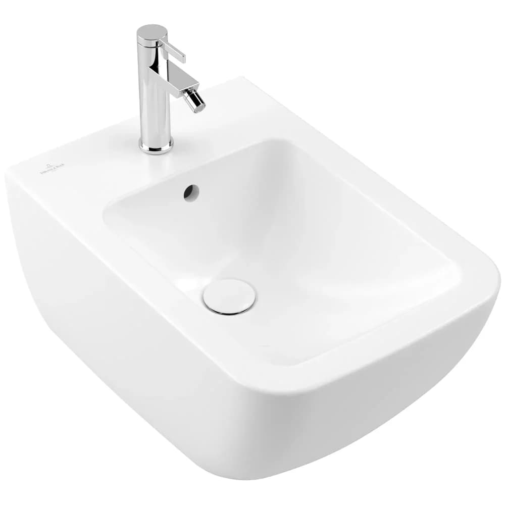 Venticello Bidet, 375 × 560 mm, Stone White, CeramicPlus