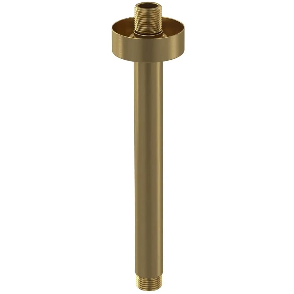 Villeroy & Boch Universal Showers Brausearm TVC00045352076 rund, Deckenmontage, brushed gold