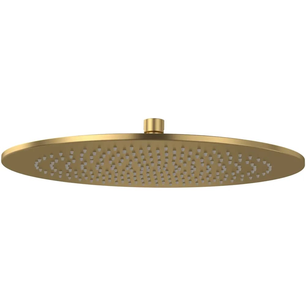 Villeroy & Boch Universal Showers Regenbrause, rund, Brushed Gold, 350x350x56 mm