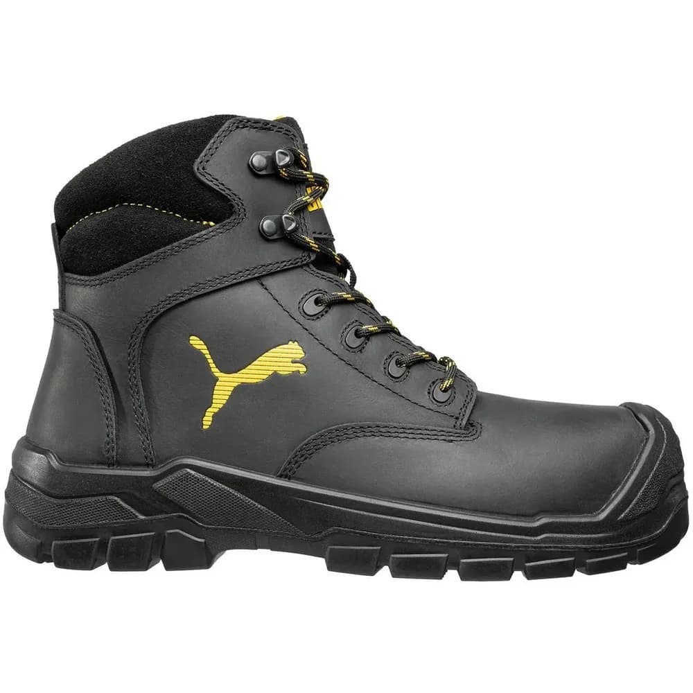 PUMA Safety Borneo Mid S3 Sicherheitsschuh schwarz 43 EU