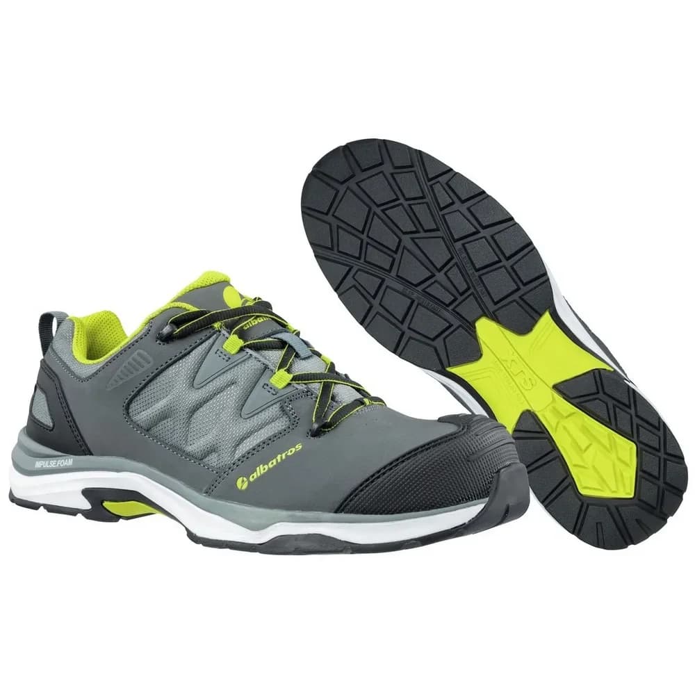 Albatros S3-Sicherheitsschnürstiefel Lightstar Sicherheitsschuh grau 40 EU