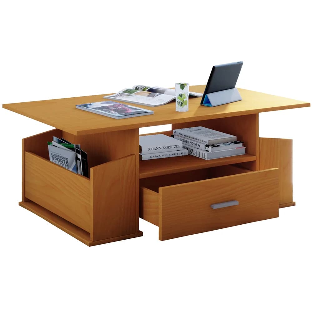 VCM Morgenthaler Couchtisch »Junata« braun, 110x44x52 cm
