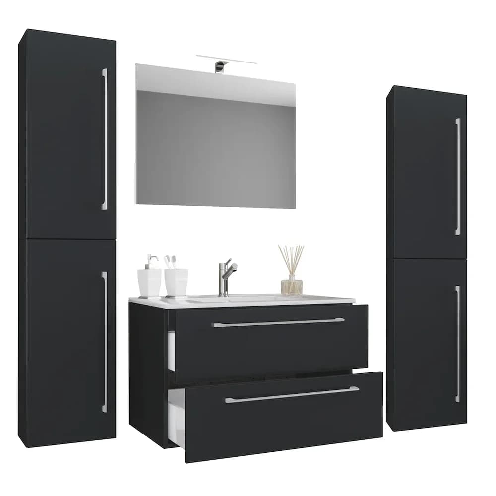 VCM 5-tlg. Waschplatz BADINOS2SB - B/H/T ca. 126.00x150.00x46.00