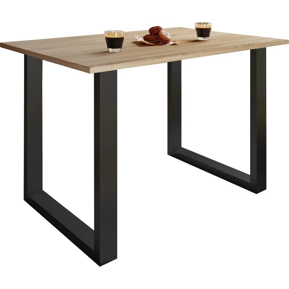 VCM Esstisch »Xona U«, BxL: 50 x 110 cm - braun