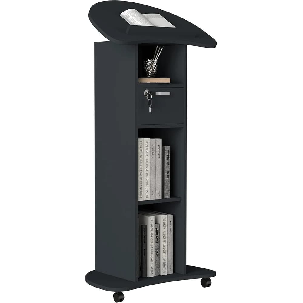 VCM Stehpult »Redola«, BxL: 56 x 110 cm - grau