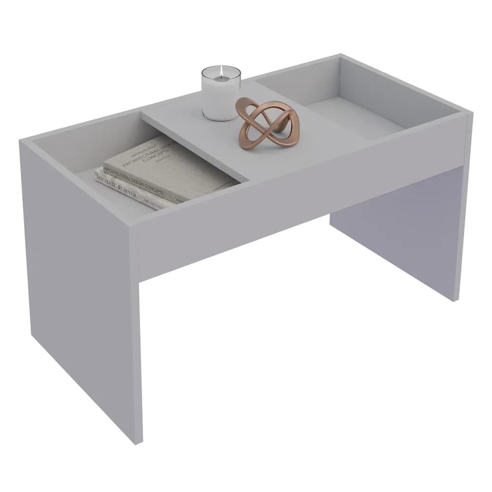VCM Beistelltisch & Couchtisch Mantila Weiß H. 39 x B. 71 x T. 36 cm