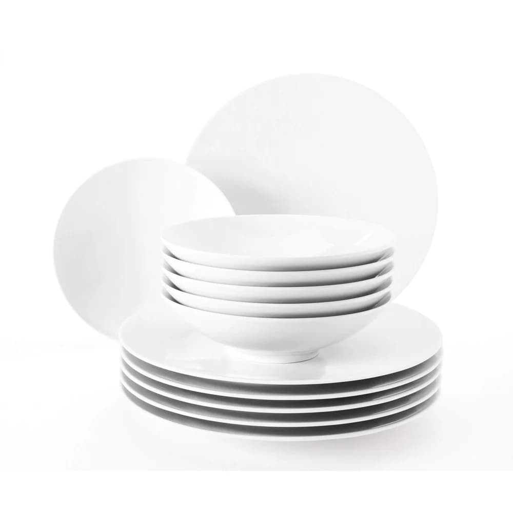 Seltmann Weiden Life Weiss Tafelservice 12tlg.