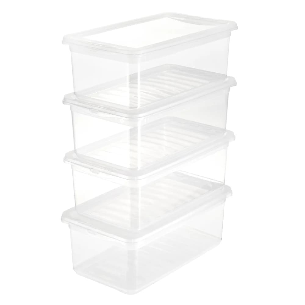 keeeper Frischhaltedose KEEEPER Aufbewahrungsbox Bea 5,6 Liter 4er S, (4-tlg)