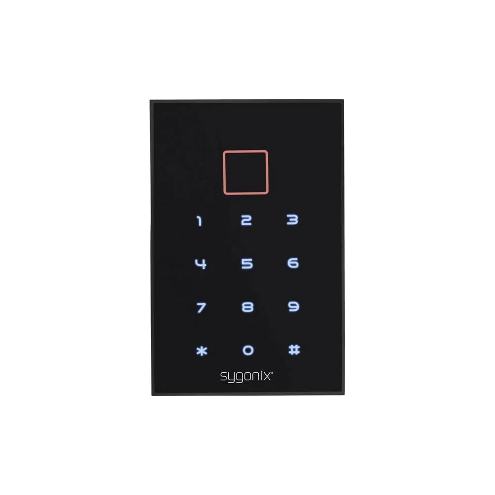 Sygonix SY-3435062 Codeschloss Oberflächenmontage 12 V/DC IP66 mit beleuchteter Tastatur, mit Touchscreen