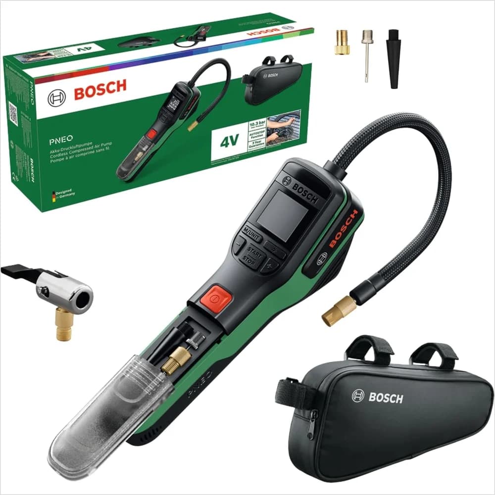 Bosch Akku-Druckluftpumpe PNEO Fahrradtasche - 0603947501