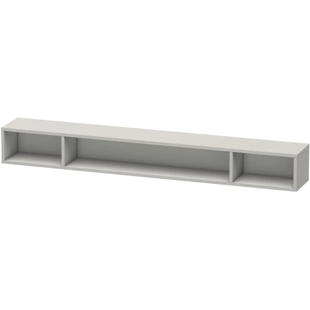 Duravit Regalelement L-Cube 100x14cm, betongr ma, 3 Fäch., hor